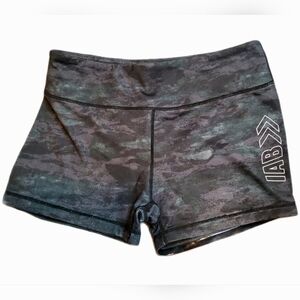 IAB Women's Athletic Camo Shorts - Black - Size 8 Medium